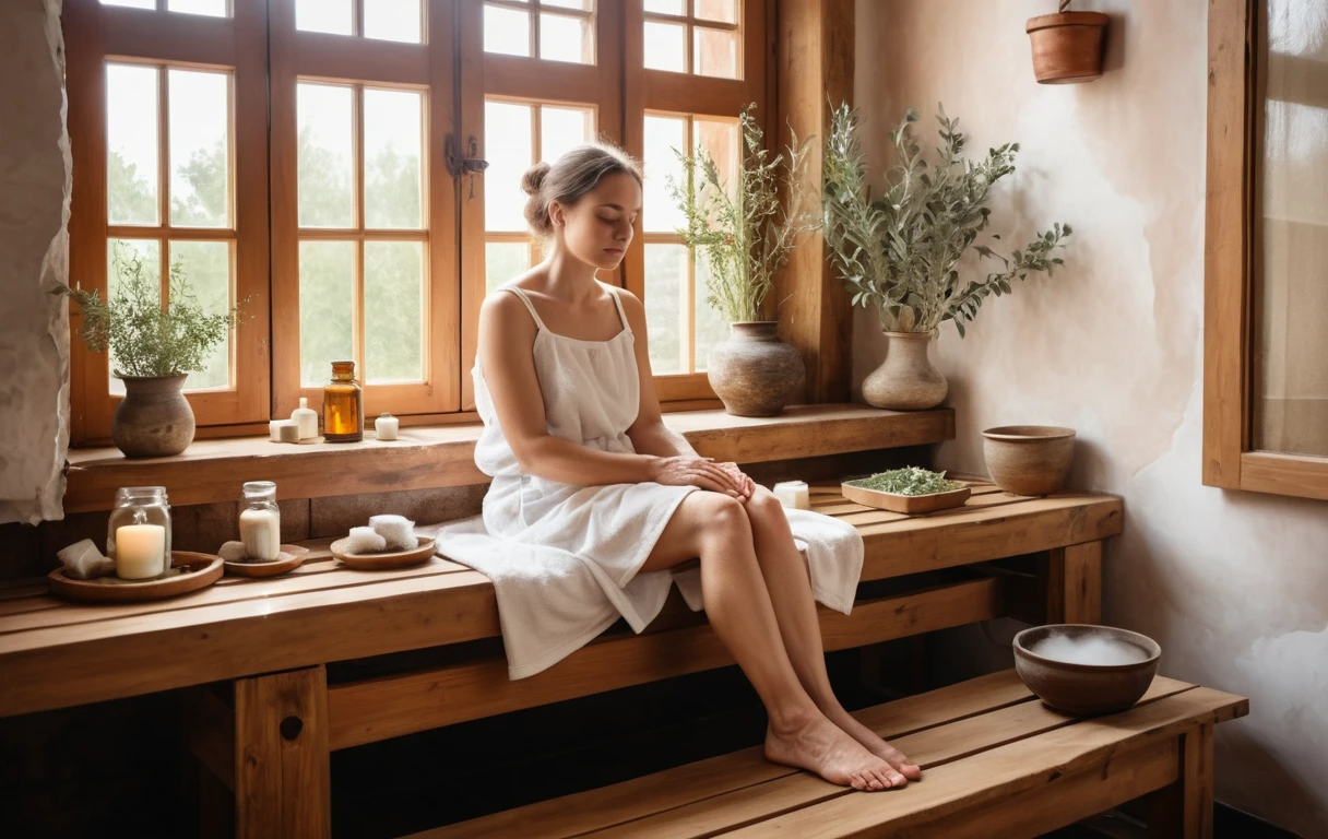 Как Живой пар помогает при болях в коленных связках